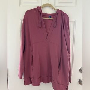 Old Navy French Terry Mauve Hoodie